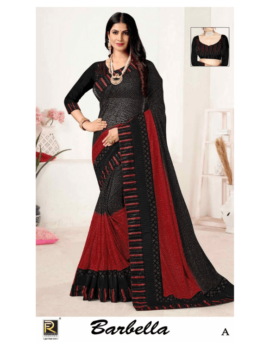 BARBELLA BY RONISHA SAREE FANCY FABRICS WITH SIROSKI DIAMOND SUPER HIT COLLECTION