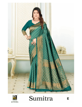 SUMITRA BY RONISHA SAREE BANARASI SILK PREMIUM FABRICS SUPER HIT COLLECTION SAREES